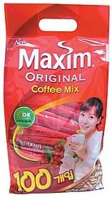コーヒー 砂糖 ミルクがミックスされた粉末コーヒー マキシム オリジナルミックス スティック12g 100本 美訓物産 インスタント スティック 通販 Amazon