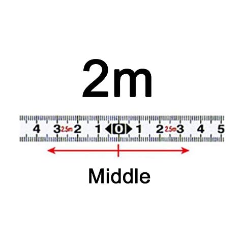 Doolland Self Adhesive Metric Ruler Miter Track Tape Measure Steel Miter Saw Scale for T-Track Router Table Band Saw Woodworking Tool,1M-0-1M Cover