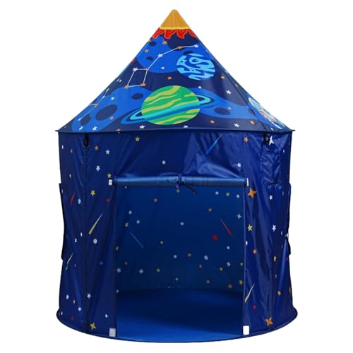 Raketenschiff-Kinderzelt – 150 X 100 Cm Kinderspielzelt...