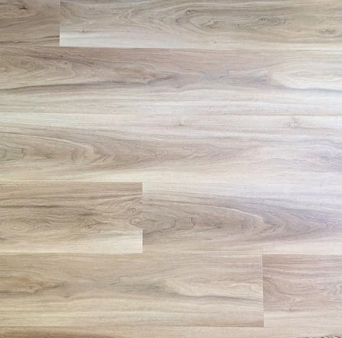 Image of Allure Wide Plank Luxury Vinyl Flooring, Almond Honey Aspen 9 inch x 60 inch x 8mm Thick Vinyl Planks with Click and Lock Installation, 1 Box 21.45 sqft