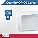100 Pack - Bodno Premium CR80 30 Mil Graphic Quality PVC Cards