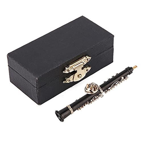 DISEGNO MUSICALE DEL MODELLO DELLO STRUMENTO: Questa spilla adotta il design delle forme degli oboe degli strumenti musicali ed è speciale e attraente.