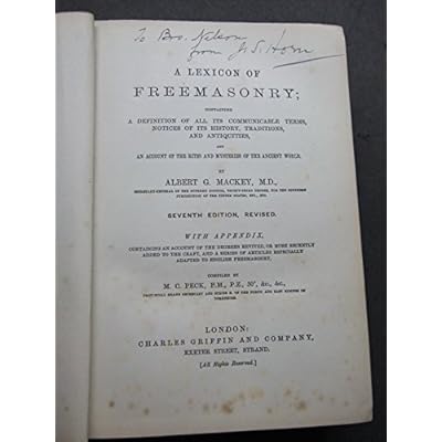 A lexicon of freemasonry;