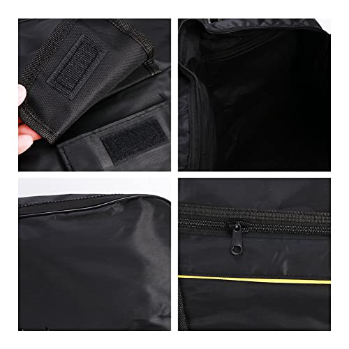 EKDJKK 61 Keys Electric Piano Keyboard Gig Bag, Portable Electric Piano Keyboard Case, 61 Note Keyboard Bag, Piano Padded Case with Shoulder Strap and Storage Pocket, 38.6”×16”×5”