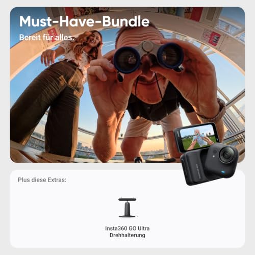 Insta360 GO Ultra Must-Have-Bundle - Freihändige 4K Vlogging-Kamera – Ansicht 2