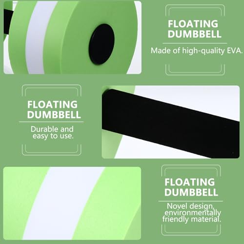 Mancuerna flotante de EVA azul para ejercicios acuáticos en piscina 7