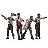 TOYVERSE JOYTOY 1/25 Action Toys, Dark Source Zombie Figure Scientist (Male), Adatto per Halloween Articolated Miniature Model, 15 anni e più