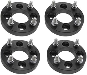 4pc 25mm (1") 4x100 to 4x114.3 Wheel Spacers Adapters Fits Honda Civic Fits Acura Integra Fits Mazda Miata
