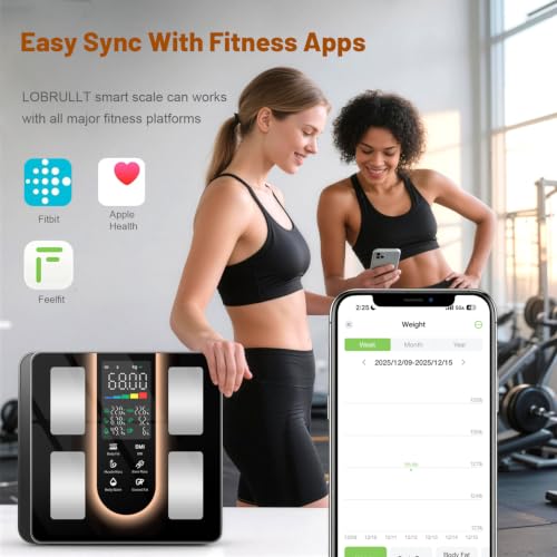 Image of Smart Scale for Body Weight: BMI & Body Fat, 23 Metrics