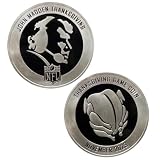 AMERICA'S FRONT LINE BB-010 Commemorative John Madden Thanksgiving Memorial Game Day Coin Flip Challenge Coin