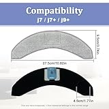 2 PCS Replacement Mop Pads Compatible for Roomba Combo j7 j7+ j9+ Robot Vacuum Cleaner Microfiber Cleaning Refill Pads Washable Mopping Pad Soft Mop Cloth - Image 2