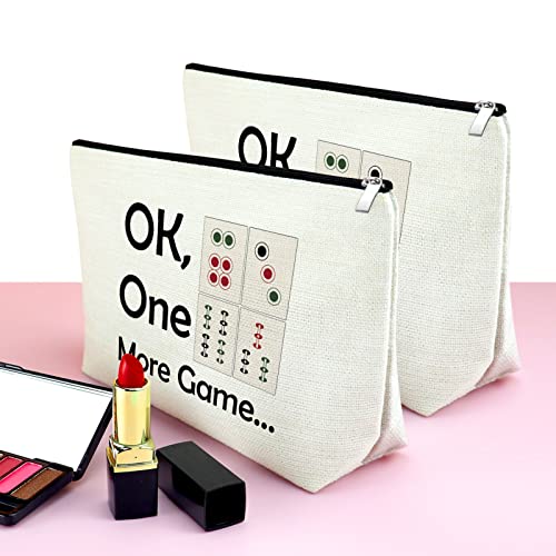 Set 2 Bolsas Cosméticas Mahjong para Mujeres miniatura 4