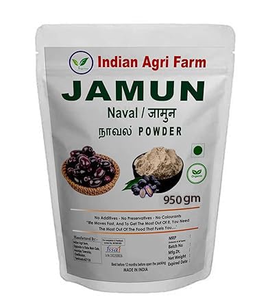Iagrifarm Jamun Powder - 950 gram/Naval/Jamun Seed/Indian Blackberry/java plum Powder (B0CMJCCV6S) Amazon Price History, Amazon Price Tracker