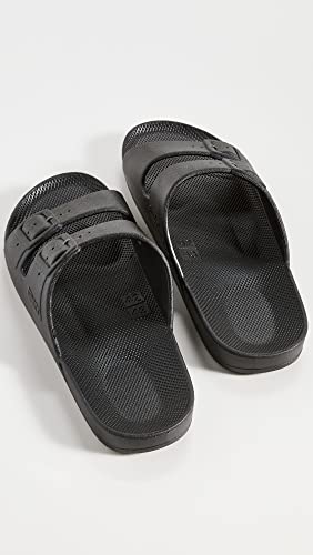 Freedom Moses-Women's Two Band Unisex Slides3