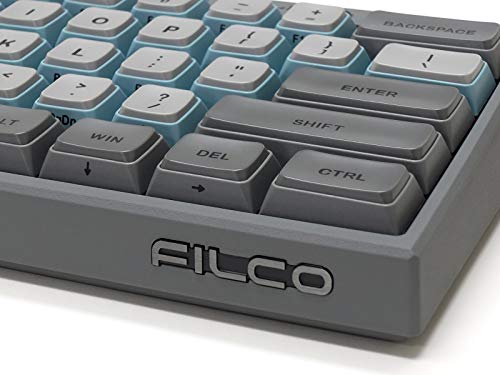 Image of FILCO Majestouch MINILA-R Convertible Bluetooth Mechanical Keyboard Sky Grey (Cherry MX Red)