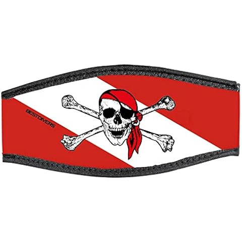 Correa de Neopreno Best Divers Jolly Roger Cover