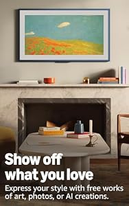Amazon Ember Artline 65" with Fire TV (newest model), 4K Ultra HD QLED smart TV with free art and photos, anti-glare display, custom frames, Dolby Vision, find shows faster with Alexa+ - No Frame — photo 3 of 6