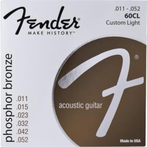 Fender Phosphor Bronze Acoustic Guitar Strings...