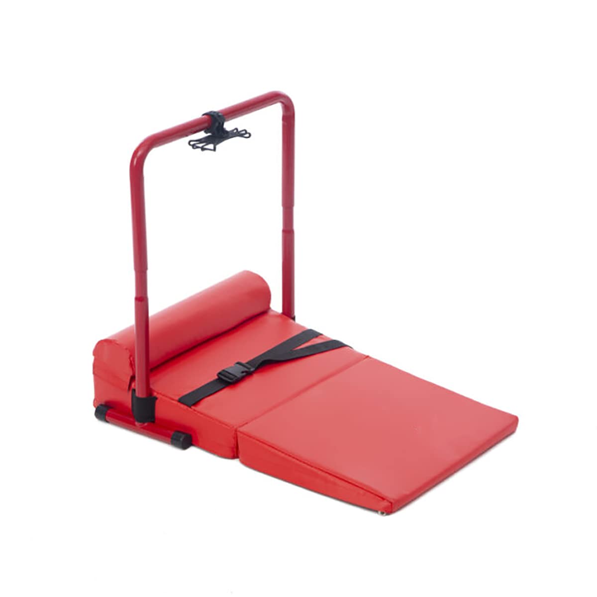 NE Norboe Children Shampoo Mat Prevent Water Entering The Eyes and Ears Toddler Tear-Free Head Hair Washing Kids Salon Foldable Mat with Adjustable Mobile Phone Holder(red)