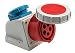 Produktbild Kombi Wandsteckdose/Wandverteiler 1 x CEE 16A/400V & 1 x Schuko 230 V IP67 vorverdrahtet