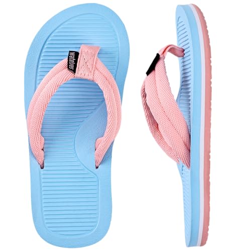 Image of WateLves Girls Flip Flops Toddler Boys Girls Non-Slip Sport Sandals for Beach Swim Pool(Little Kid /Big Kid)