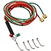 Lnrueg Mini Oxygen Acetylene Torch Kit, Handheld Oxygen Welding Torch, Portable Propane Soldering Torch with 5 Tips, Jewelry Repair Torch, 3092°F (1700°C) Welding Tool for Crafts, Electronics