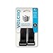 VELCRO Brand All-Purpose Elastic Straps | Strong & Reusable | Perfect for Fastening Wires & Organizing Cords | Black, 27in x 1in | 2 Count