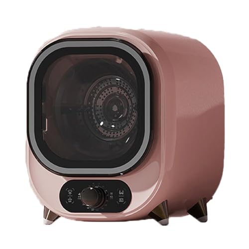 Secadora De CondensacióN PortáTil PequeñA De Sobremesa Con Tina De Acero Inoxidable,De Carga Frontal,Con Capacidad Carga 0.8 Kg,Para Encimera O Pared,Para Apartamento, Dormitorio(C)