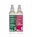 No Scent – Cat, Crate, Kennel & Floor Odor Eliminator Spray – Litter Box, Pet Area & Floor Freshener – Safe for All Pets, Multi-Pack, (Contains 2 8oz. Bottles - 1 Cat & 1 Crate)