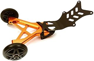 Integy RC Model C28691ORANGE Billet Machined Wheelie Bar for Traxxas T-Maxx Monster Truck