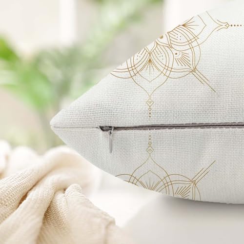Housse coussin imperméable 60x60cm pour protéger et décorer le banc extérieur - 5