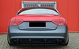 audi a5 diffusor ohne s line ausgeliefert wird dieser unlackiert in schwarz matt und wäre so sofort montagebereit. !!! Die gleichmäßige Oberflächenstruktur ermöglicht eine Lackierung OHNE aufwändige Vorarbeiten !!!