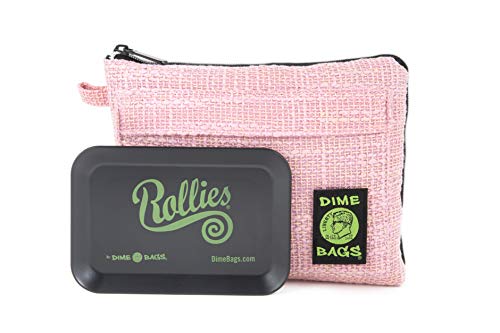Dime Bags All-In-One Padded Pouch - Padded Bag w/Rolling Tray & Removable Smell