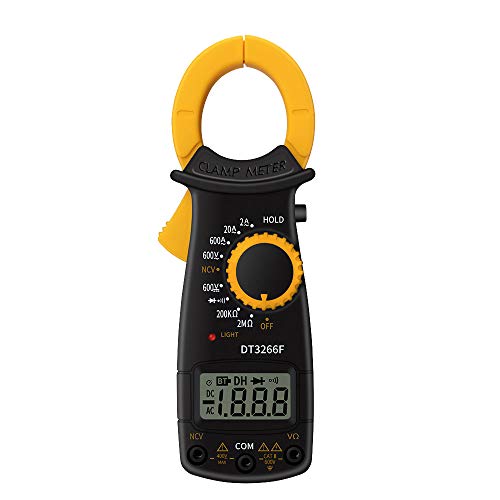 Kedelak Digital Clamp Meter Multimeter Handheld AC DC Voltage Current Voltmeter Diode Resistance