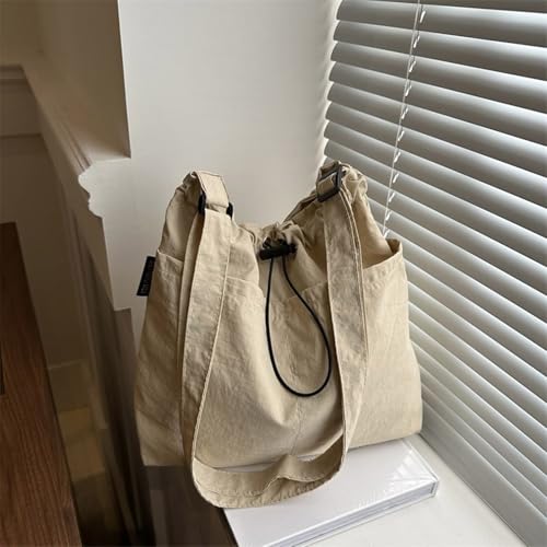 Womens Nylon Crossbody Bag Medieval Shoulder Bag Large Capacity Messengers Bag Student School Bag for Shopping Travel Fashionable cloth bag work shoulder bag large capacity tote bag class co4