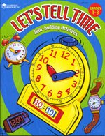Paperback Let's Tell Time Skill-building Activities Grades 1-3 Book