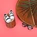 Mikovivi 2pcs 17cm Doll Shoes & Glasses, Fashion Mini Lace-Up Canvas Casual Sneakers & Eyeglasses Cute Doll Outfit Accessories (Black)