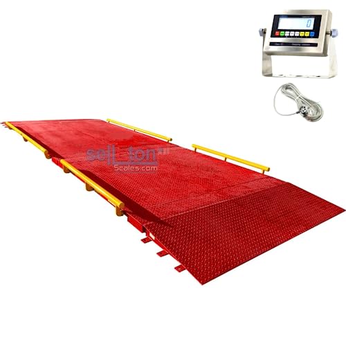 SellEton SL-934-20x10 Truck Scale Used for Reference Weight Only (Non-NTEP) Capacity 100,000 lbs x 20 lb