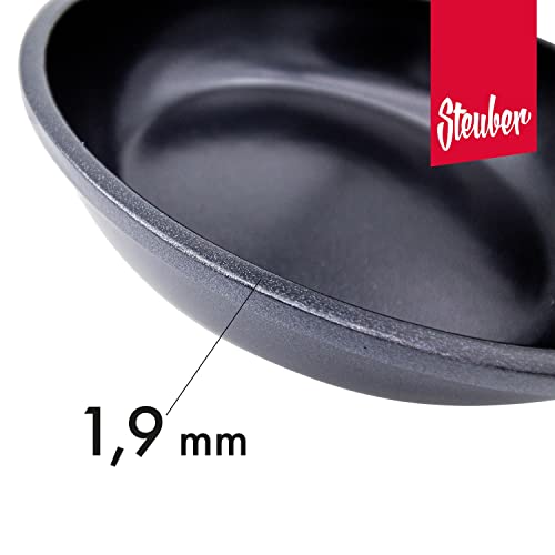 Steuber Aluguss Wok 30 cm mit ceratherm-Premium Beschichtung