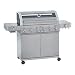 Produktbild RÖSLE Gasgrill BBQ-Station Videro G6-S schwarz 50 mbar  Grill mit 6 Edelstahlbrennern und extra Primezone  Edelstahl 18/0 und pulverbeschichteter Stahl  Edelstahl