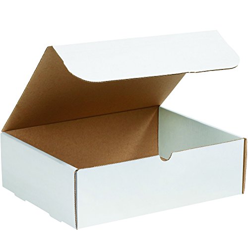 Image of Partners Brand PM12124 12 inchL x 12 inchW x 4 inchH, White (Pack of 50)
