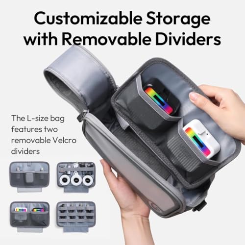 Image of Ulanzi BP15 SeeClear Tech Pouch | Transparent Storage Bag for Cables, Chargers, Gadgets & Accessories | Travel-Friendly & Durable Organizer