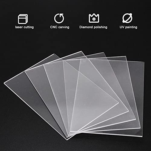 Feuille acrylique transparente pour cadres photo sans risque de casse