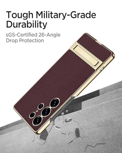 Étui robuste Samsung S25 Ultra antidérapant résolvant le risque de chute et écran brisé - 5