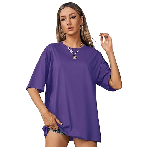 Image of London Hills Women's Cotton Loose T-Shirt