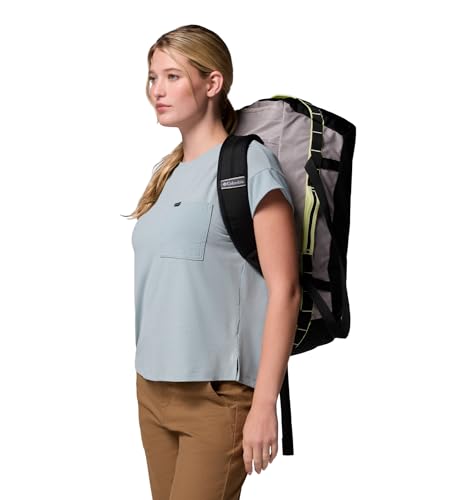Columbia Unisex Landroamer 40L Duffle Bag Flint Grey/Black/Citron Haze, One Size – Ansicht 6