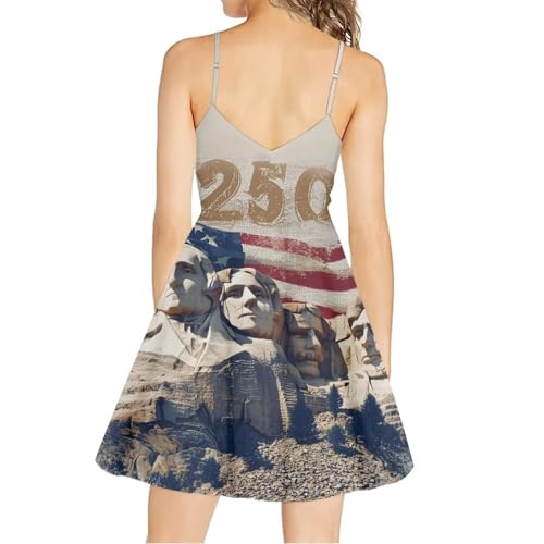 Image of Spaghetti Strap Midi Satin Dresses Summer Sleeveless Sundree Women Girl Beach Party Swing Dress