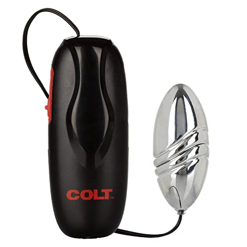 CalExotics-Colt-Turbo-Bullet-Vibrator-Waterproof-Sex-Toys-for-Couples-Wired-Adult-Vibe-Egg-Male-P-Spot-Massager-Silicone-Prostate-Massager-Black