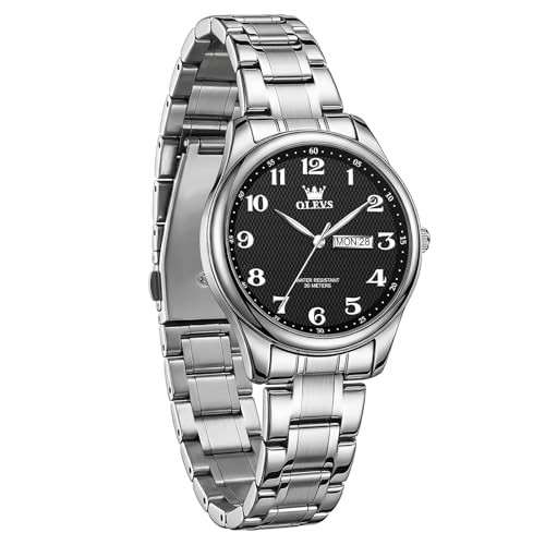 Montre analogique femme étanche OLEVS avec date et chiffres
