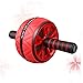 BESPORTBLE Abdominal Exercise Roller Wheel for Core Strength Training Mute Fitness Accessory for Men and Women Simple Forward and Backward Motion for All Fitness Levels